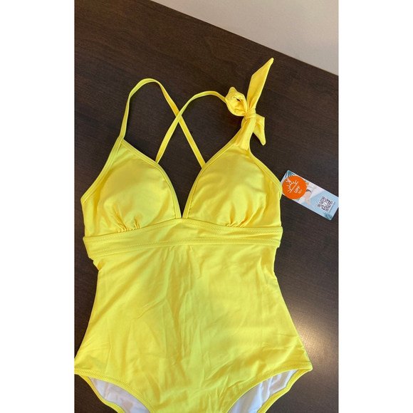 My Charmo Halter One Piece Swimsuit NWT - Picture 5 of 8
